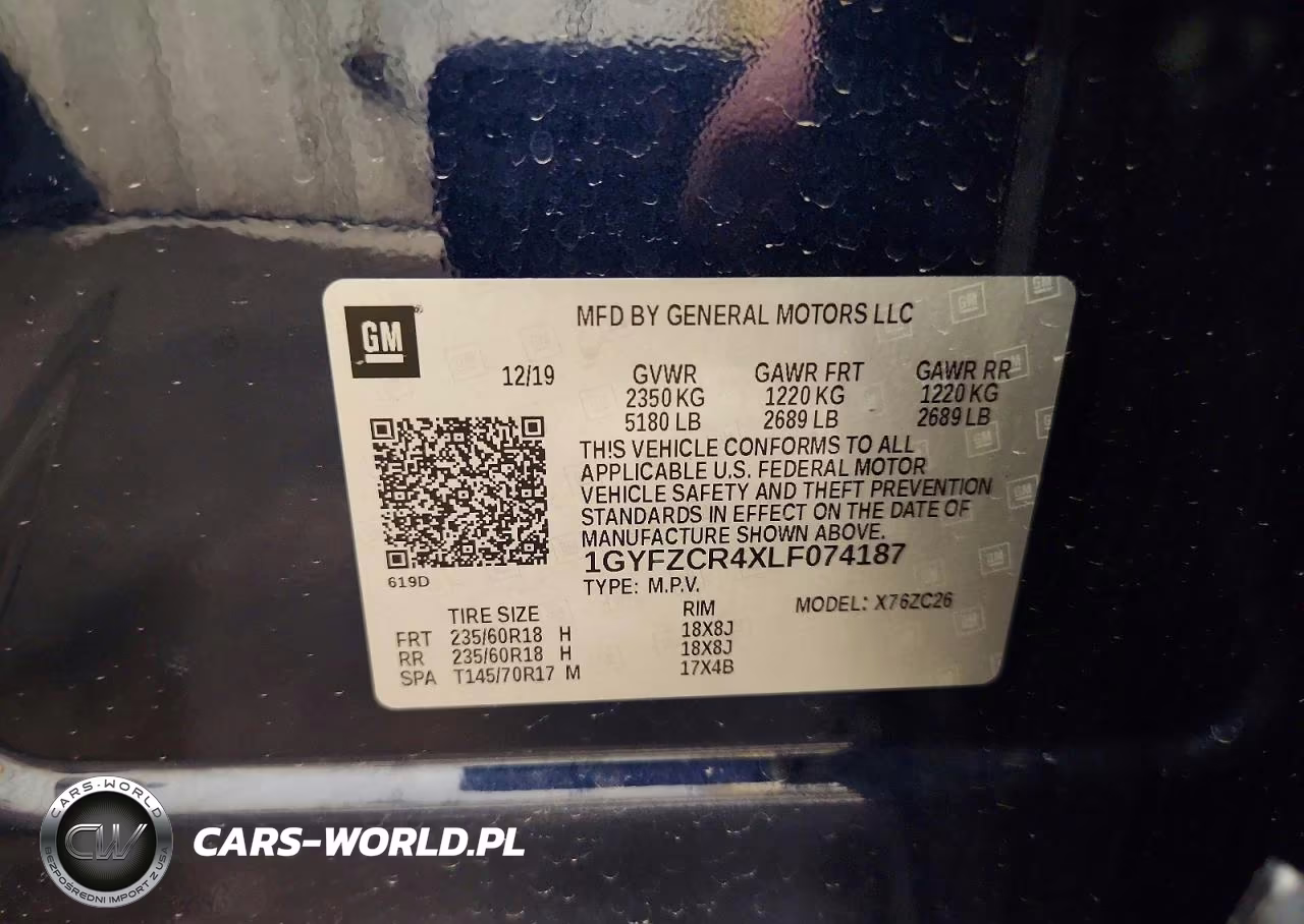 2020 Cadillac Xt4 Premium Luxury VIN:1GYFZCR4XLF074187 - 12