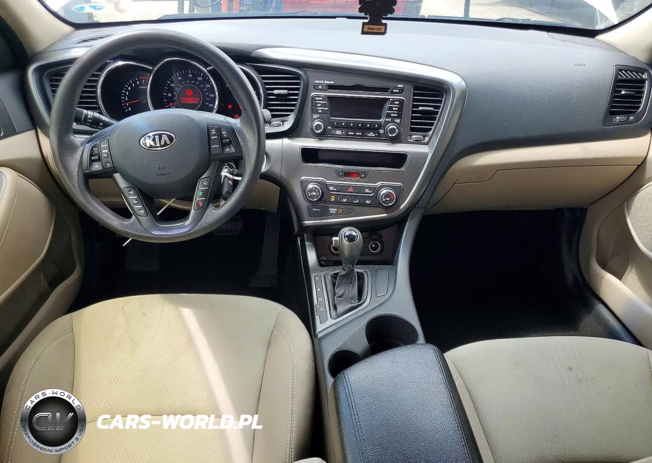 2013 Kia Optima Lx VIN:KNAGM4A78D5313387 - 8