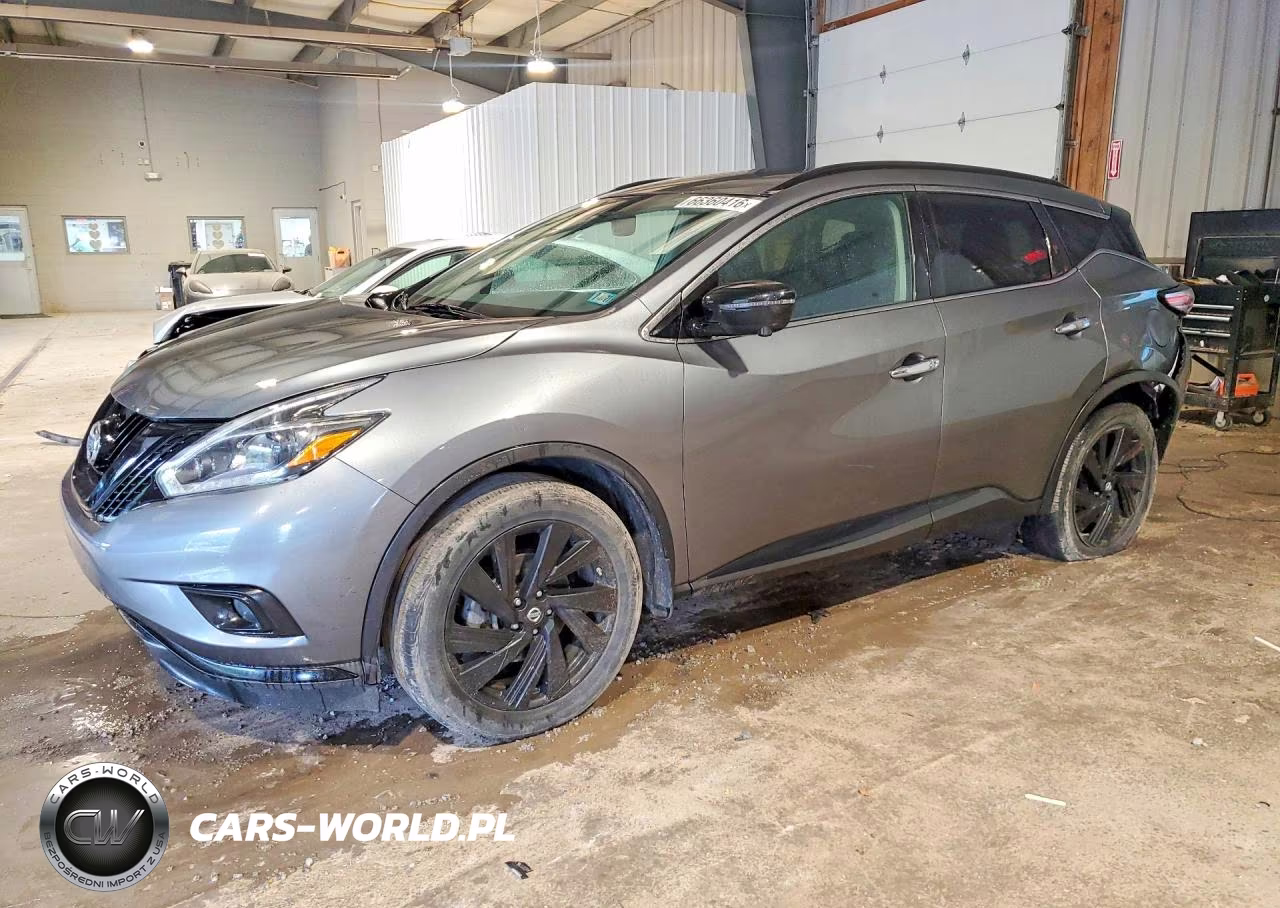 2018 Nissan Murano Sl VIN:5N1AZ2MH8JN135989 - 1
