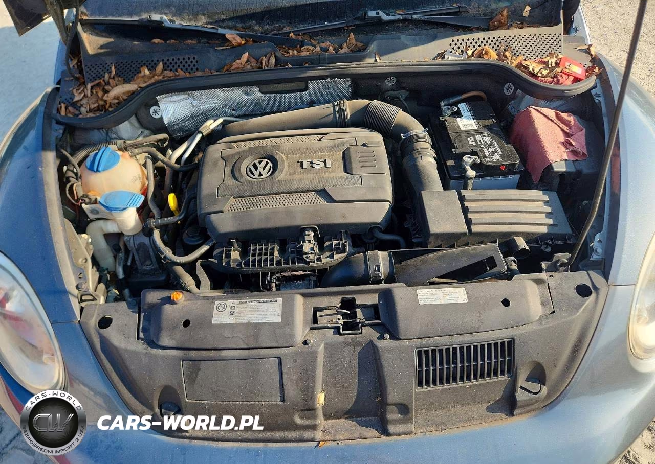 2013 Volkswagen Beetle Turbo VIN:3VW7T7AT4DM822744 - 11