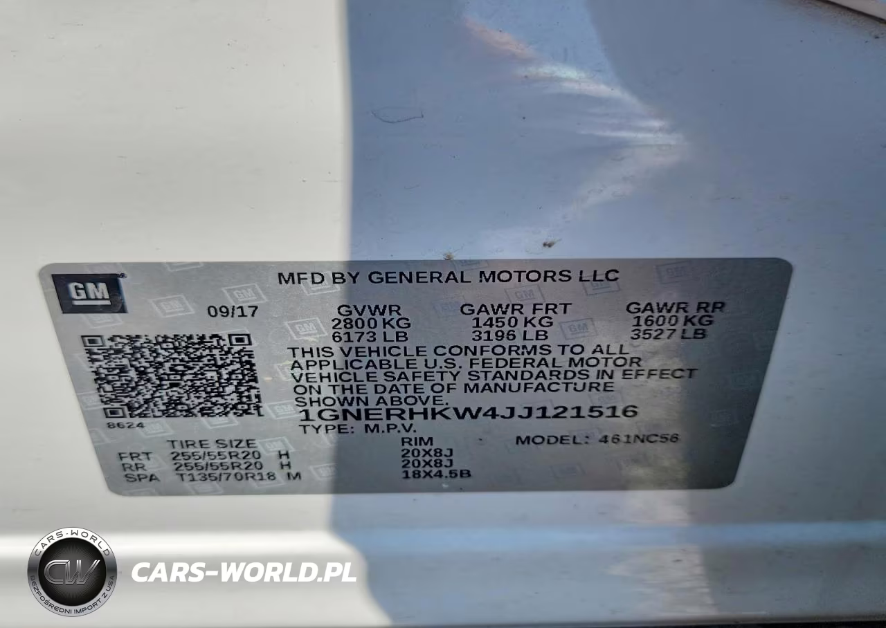 2018 Chevrolet Traverse Lt VIN:1GNERHKW4JJ121516 - 14