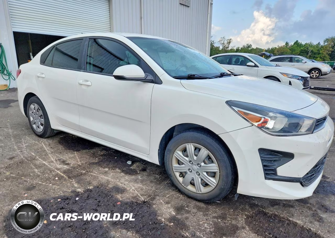 2022 Kia Rio S VIN:3KPA24AD1NE431033 - 4
