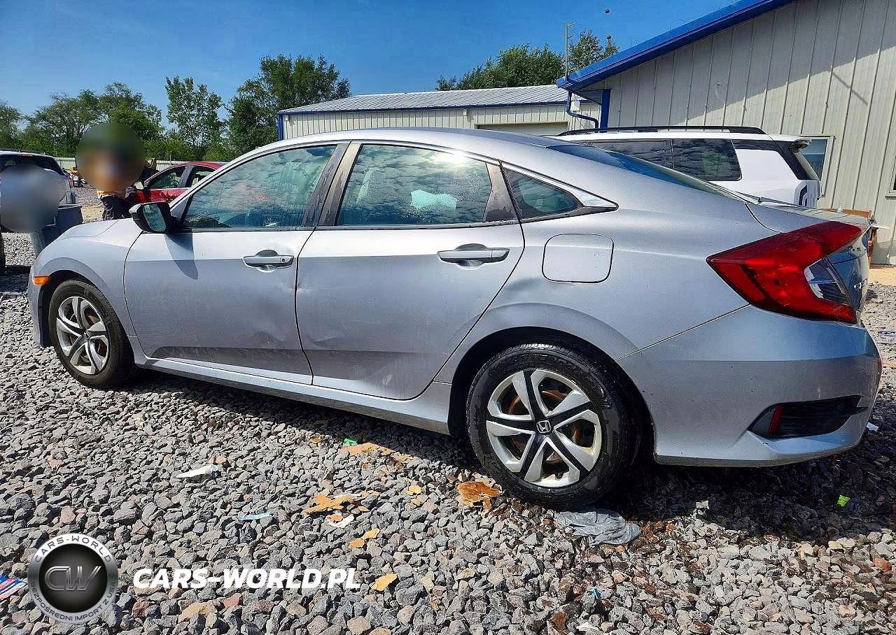 2016 Honda Civic Lx VIN:19XFC2F50GE020315 - 2