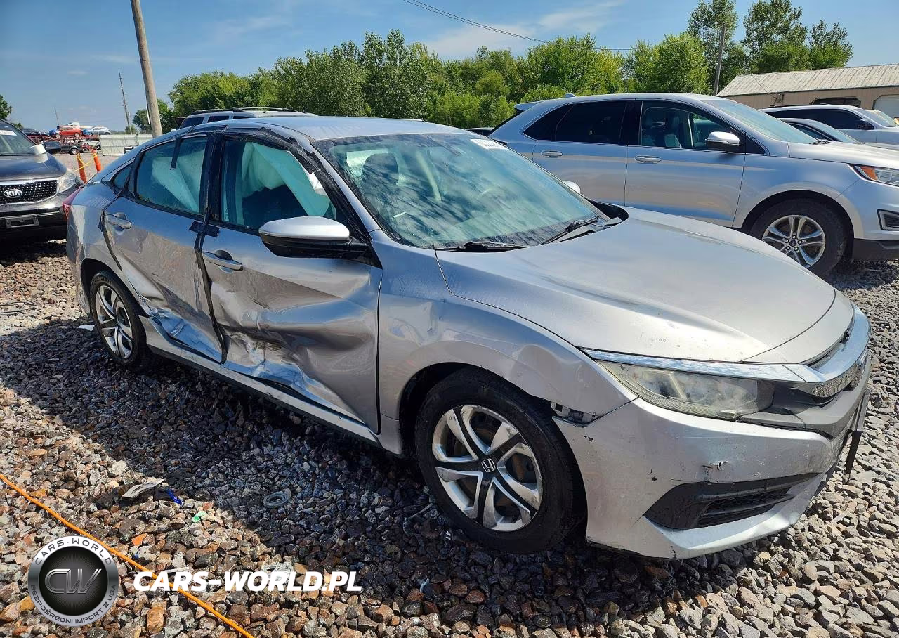 2016 Honda Civic Lx VIN:19XFC2F50GE020315 - 4