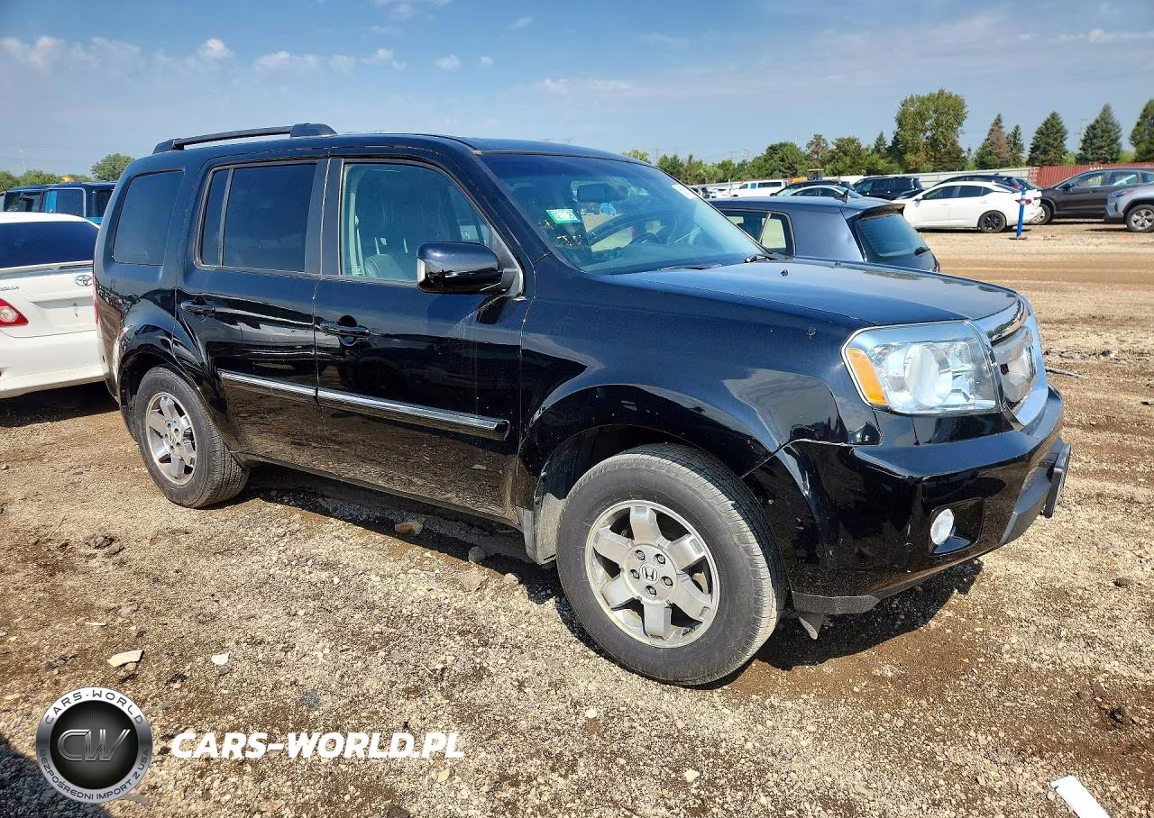 2009 Honda Pilot Touring VIN:5FNYF48899B049103 - 4