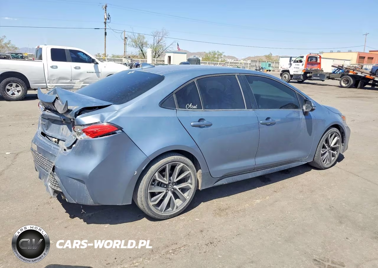 2020 Toyota Corolla Se VIN:5YFS4RCEXLP019108 - 3