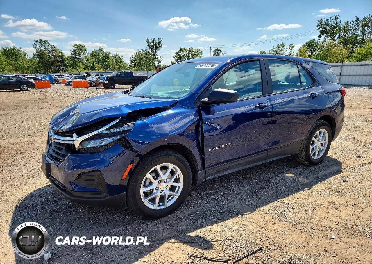 2023 Chevrolet Equinox Ls VIN:3GNAXHEGXPL180516 - 1