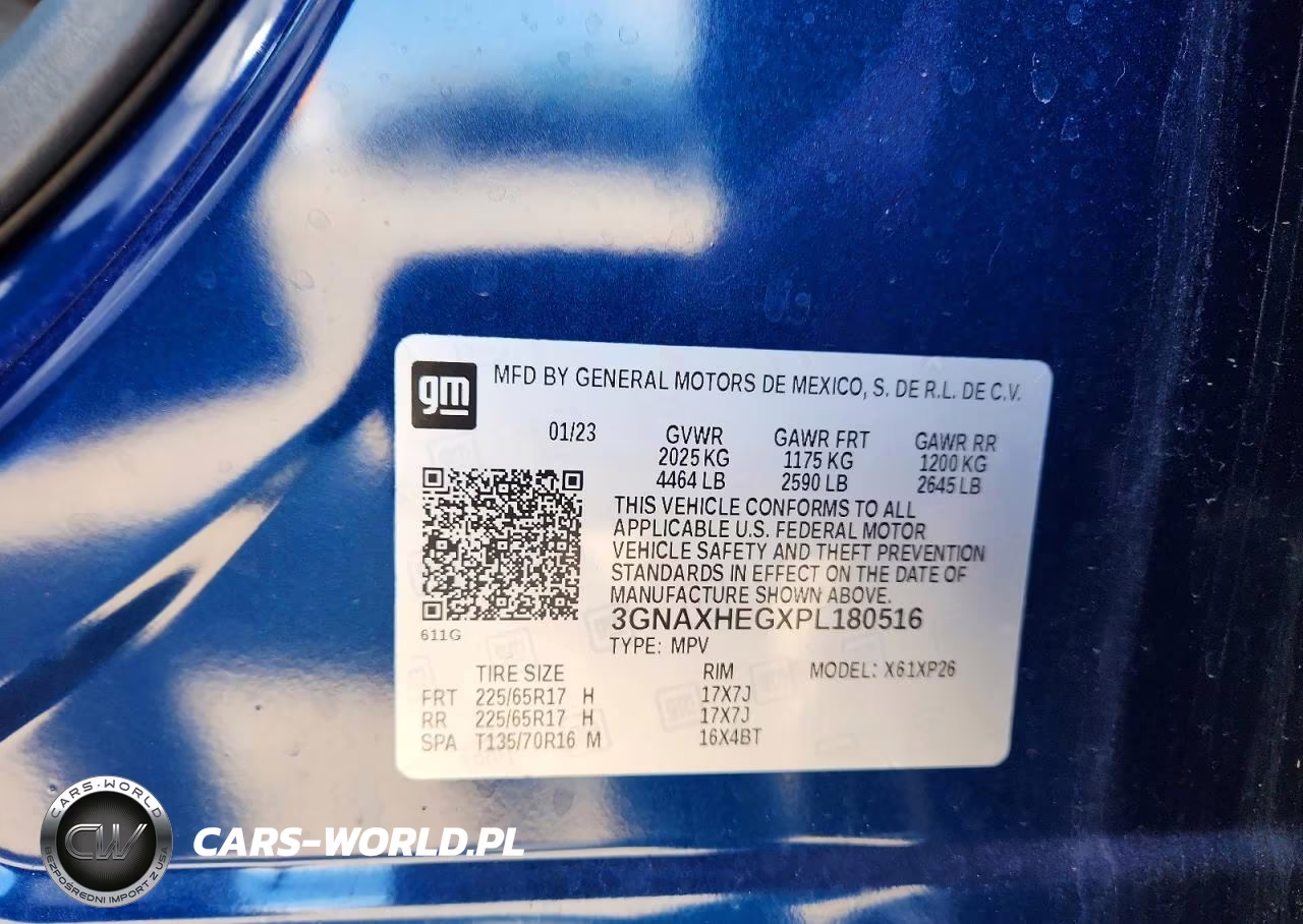 2023 Chevrolet Equinox Ls VIN:3GNAXHEGXPL180516 - 13