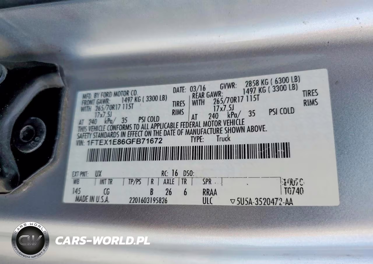 2016 Ford F150 Super Cab VIN:1FTEX1E86GFB71672 - 12