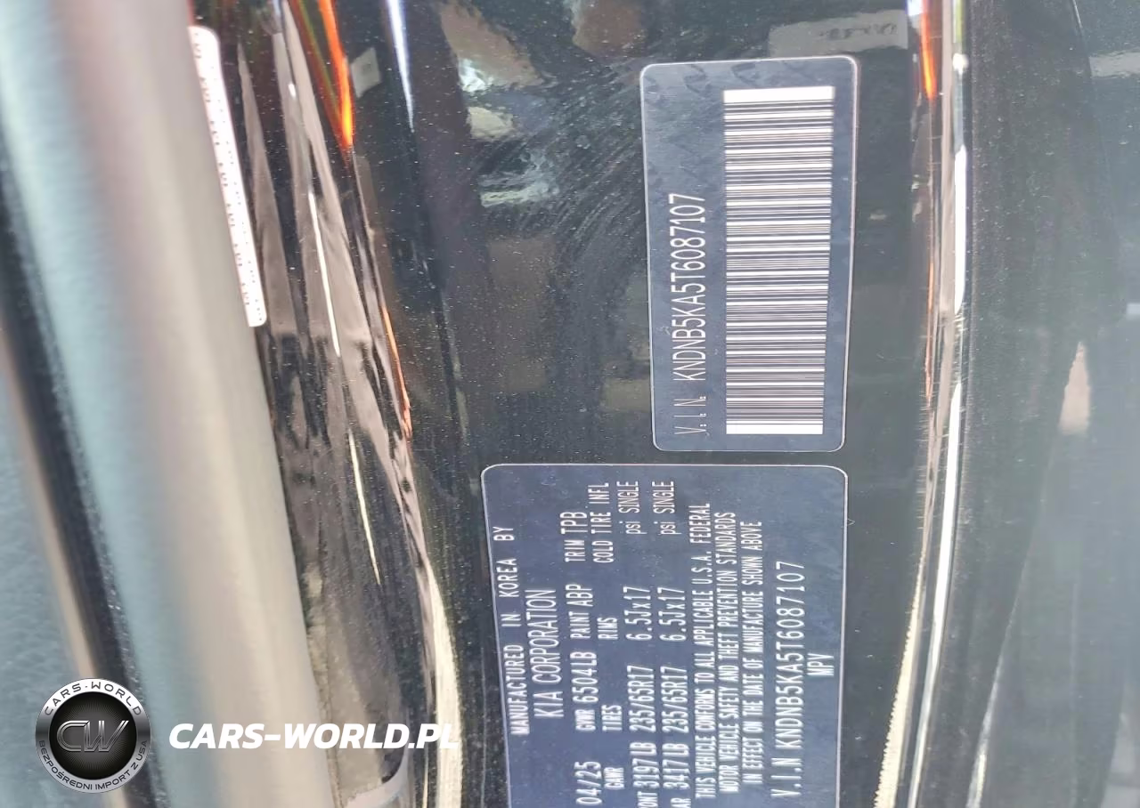 2026 Kia Carnival Lxs VIN:KNDNB5KA5T6087107 - 14