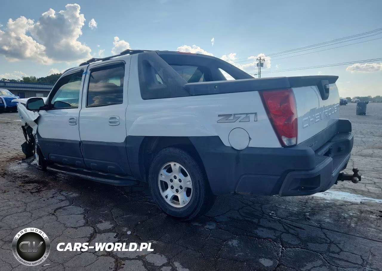 2003 Chevrolet Avalanche K1500 VIN:3GNEK13T43G341632 - 2