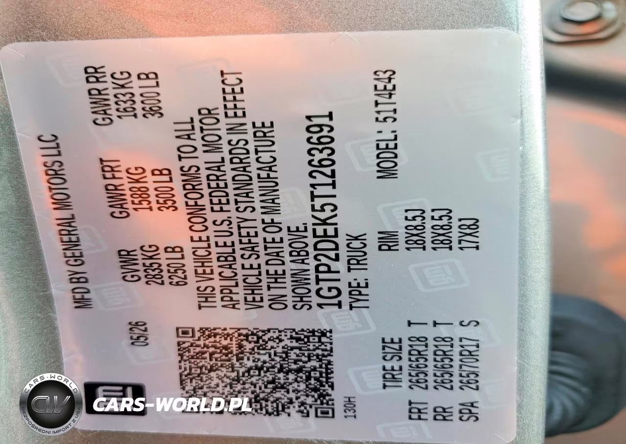 2026 GMC Canyon At4 VIN:1GTP2DEK5T1263691 - 12
