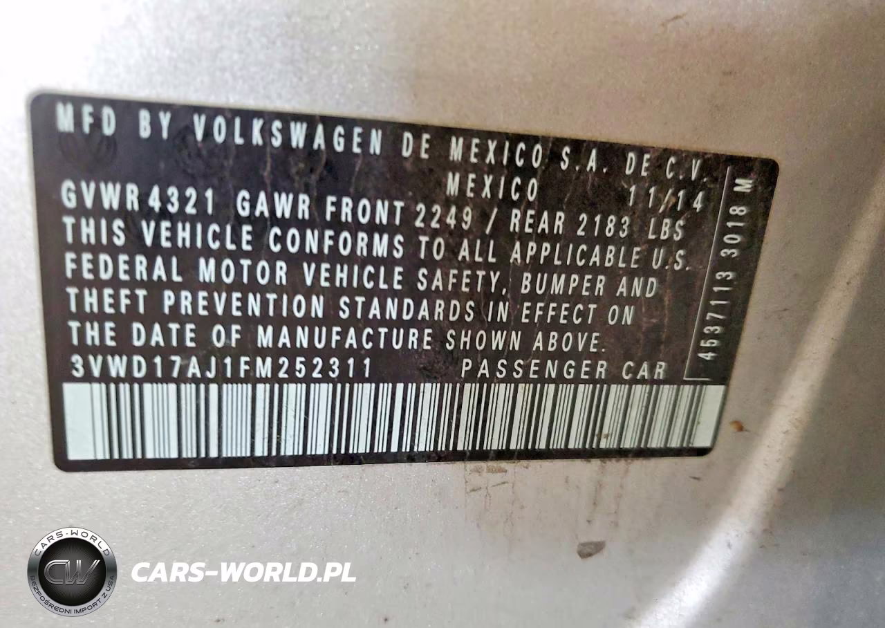 2023 Volkswagen Jetta Se VIN:3VWD17AJ1FM252311 - 12