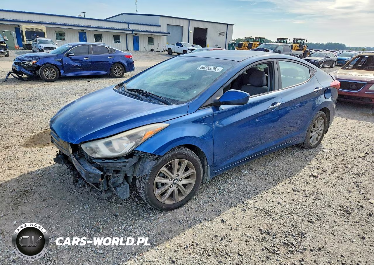 2015 Hyundai Elantra Se VIN:KMHDH4AE5FU278014 - 1