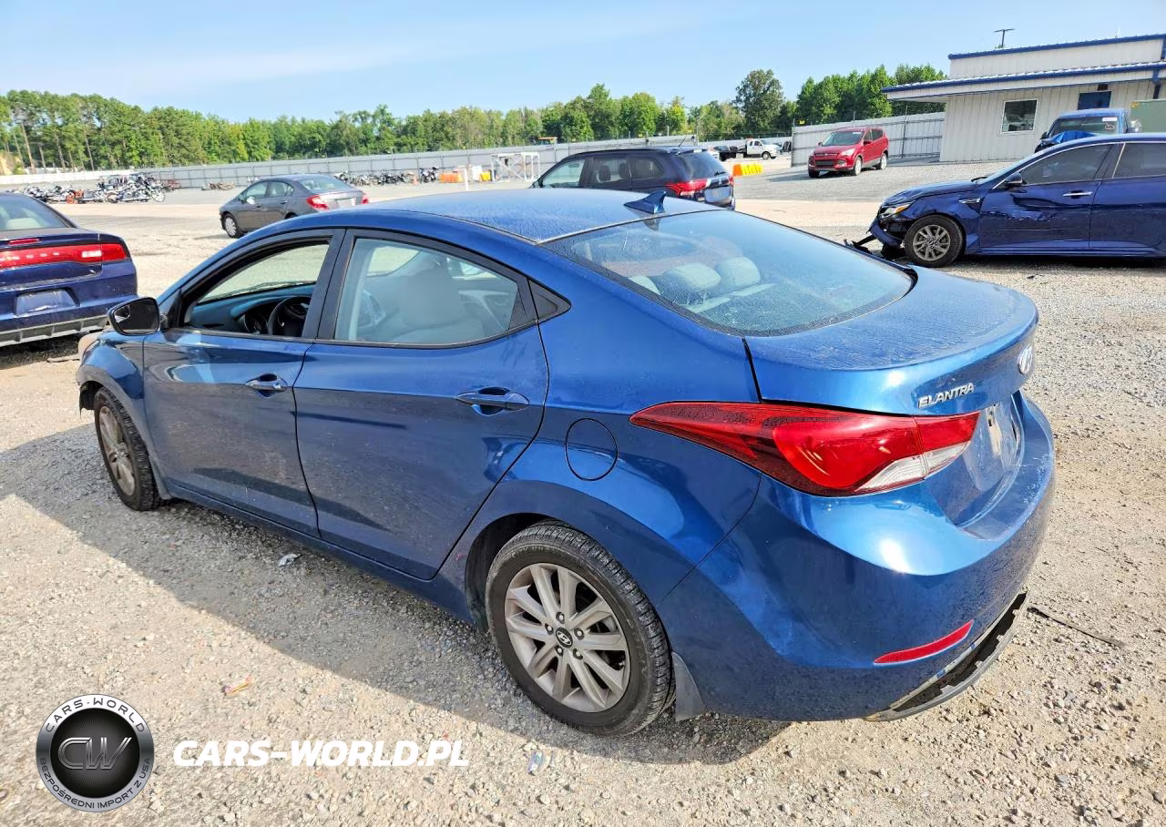 2015 Hyundai Elantra Se VIN:KMHDH4AE5FU278014 - 2