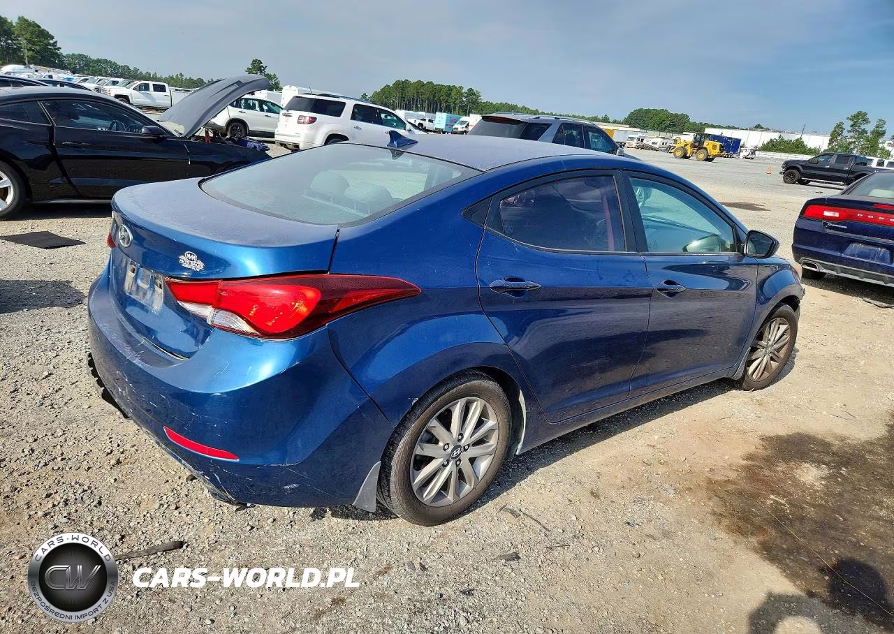 2015 Hyundai Elantra Se VIN:KMHDH4AE5FU278014 - 3