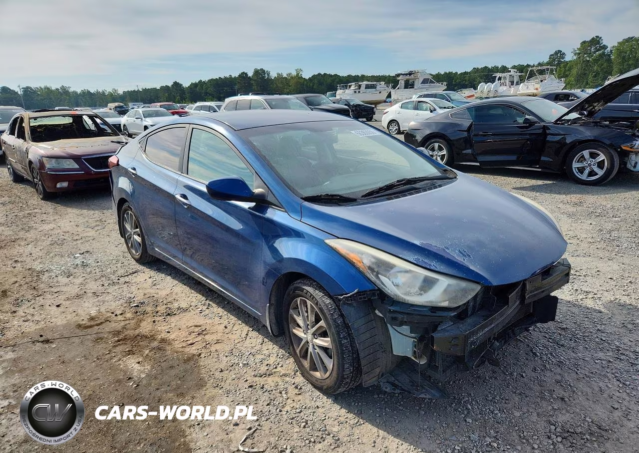 2015 Hyundai Elantra Se VIN:KMHDH4AE5FU278014 - 4