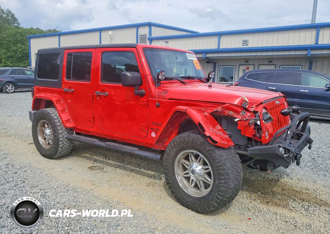 2017 Jeep Wrangler Unlimited Sport VIN:1C4BJWDGXHL583607 - 4