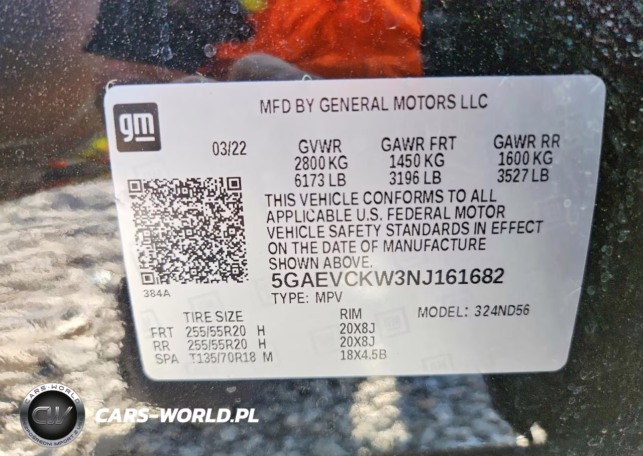 2022 Buick Enclave Avenir VIN:5GAEVCKW3NJ161682 - 14