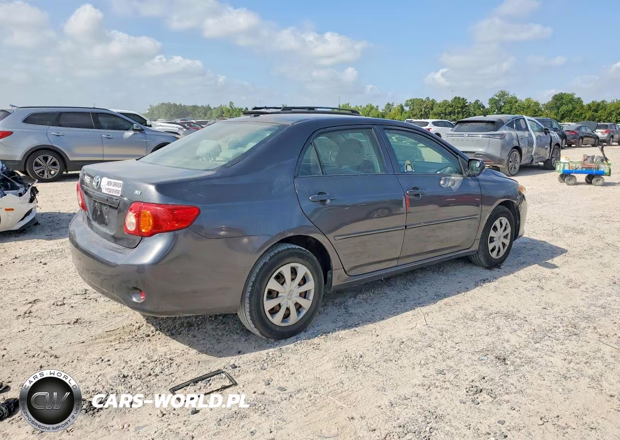2009 Toyota Corolla Le VIN:JTDBL40E59J040567 - 3