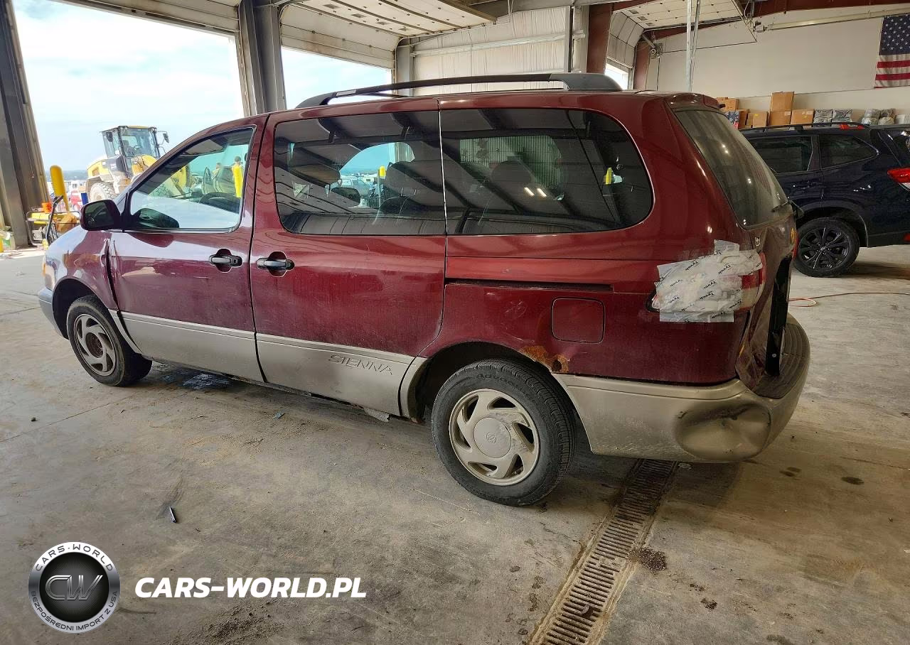 2001 Toyota Sienna Xle VIN:4T3ZF13C01U321552 - 2