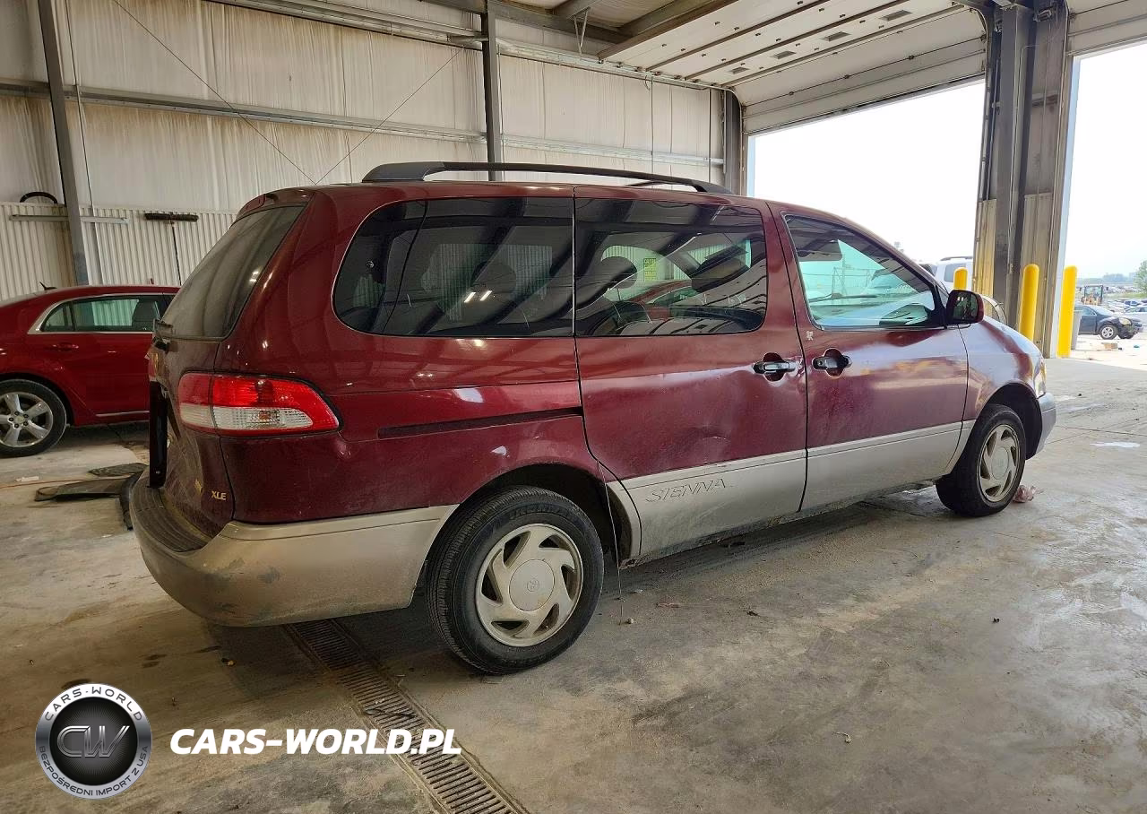 2001 Toyota Sienna Xle VIN:4T3ZF13C01U321552 - 3
