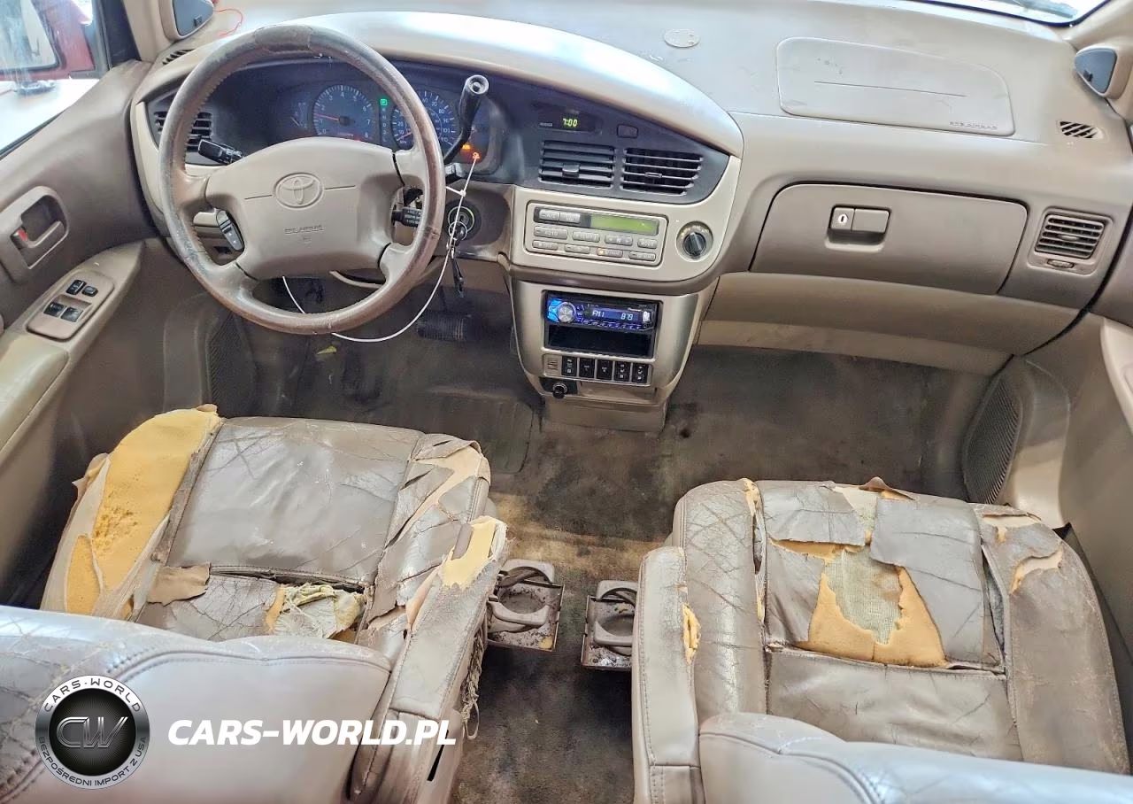 2001 Toyota Sienna Xle VIN:4T3ZF13C01U321552 - 8