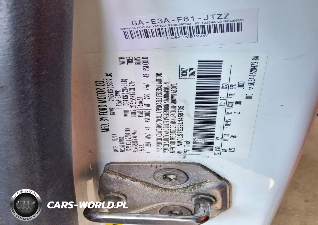 2020 Ford Transit Connect Xl VIN:NM0LS7E28L1459735 - 12