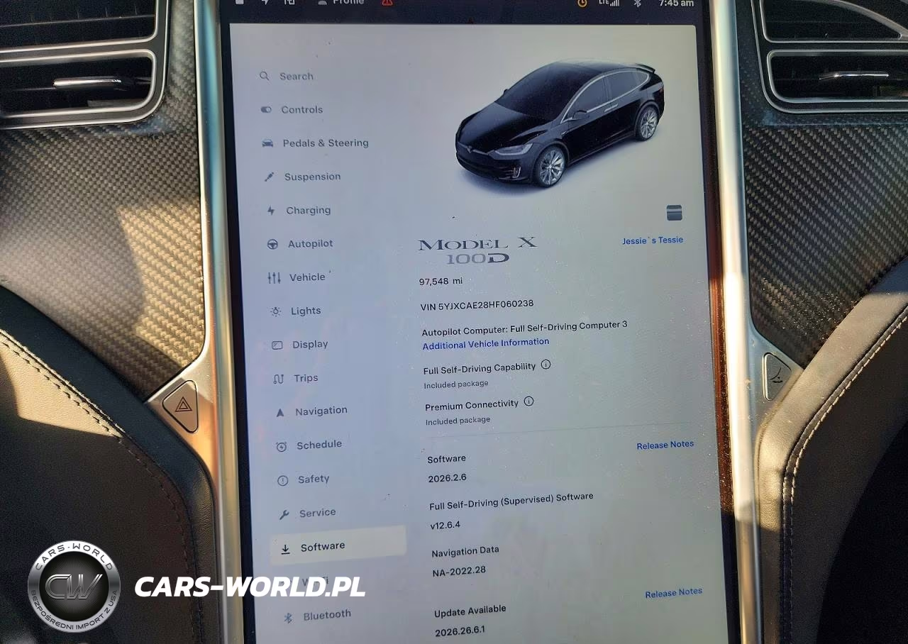 2017 Tesla Model X VIN:5YJXCAE28HF060238 - 9