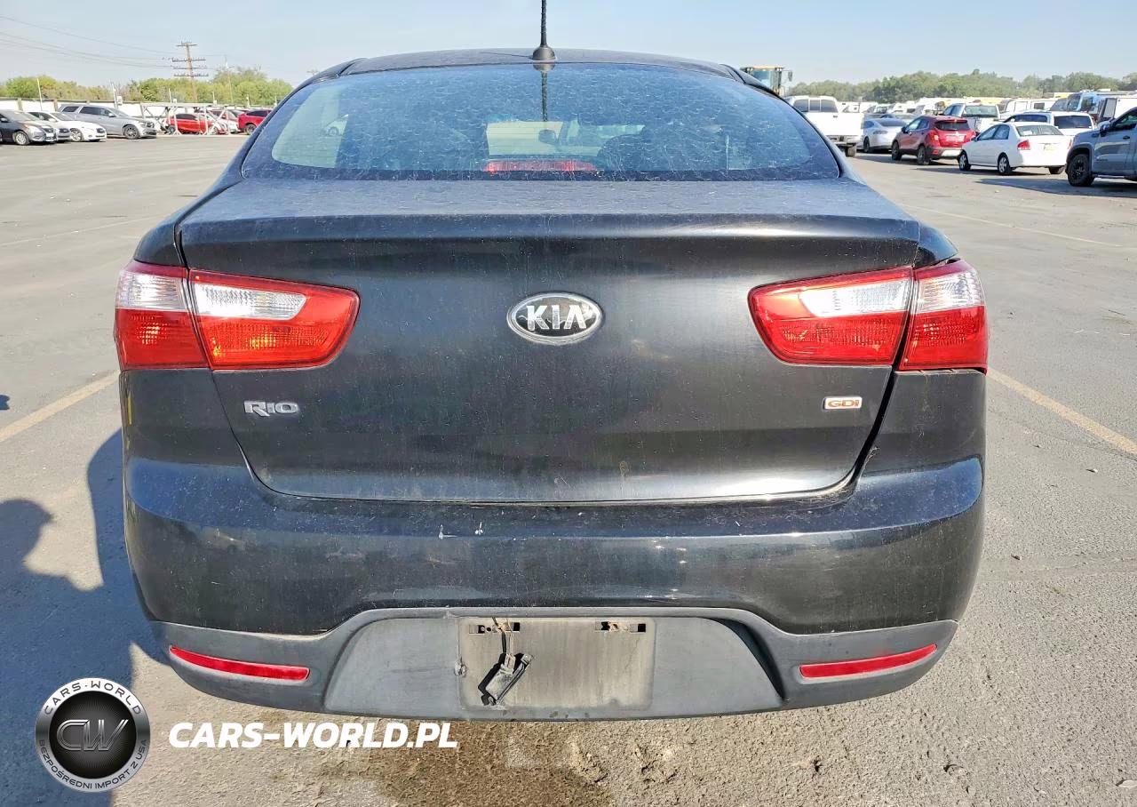 2014 Kia Rio Lx VIN:KNADM4A35E6376314 - 6