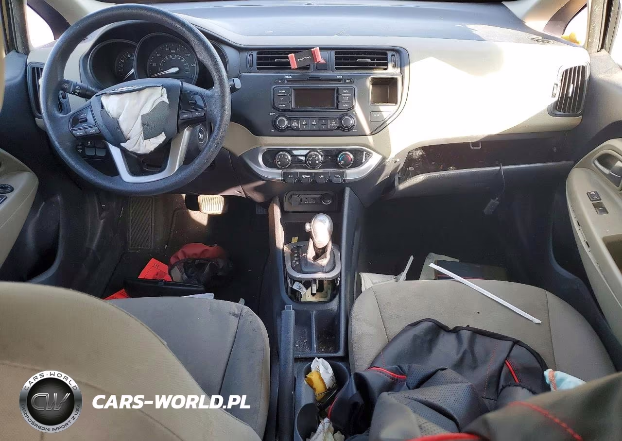 2014 Kia Rio Lx VIN:KNADM4A35E6376314 - 8