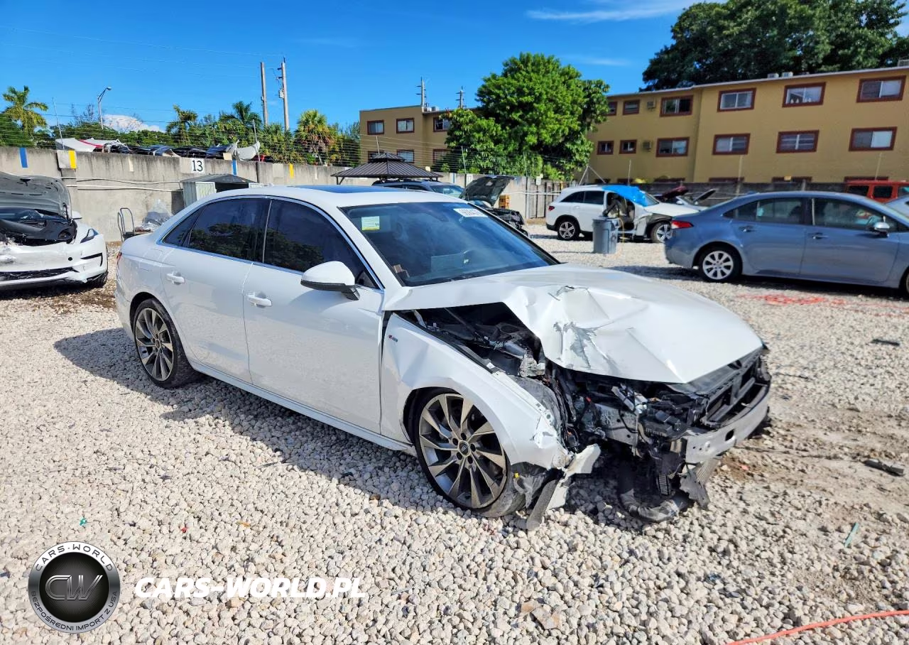 2020 Audi A4 Premium Plus VIN:WAUENAF48LA073667 - 4