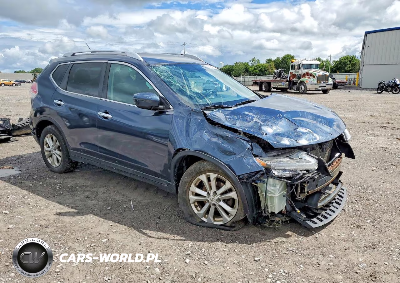 2016 Nissan Rogue Sv VIN:KNMAT2MVXGP673702 - 4