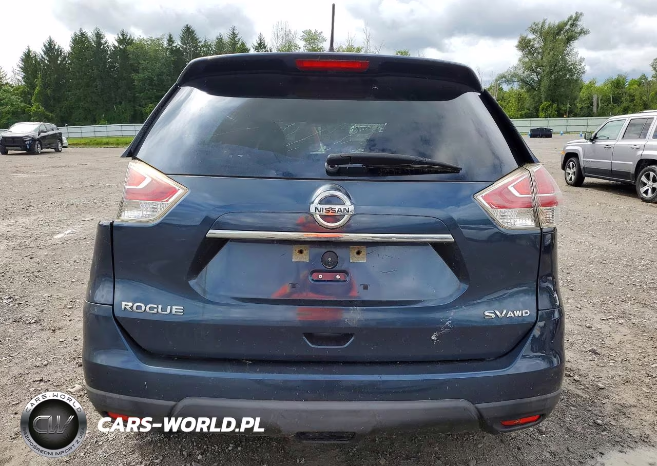 2016 Nissan Rogue Sv VIN:KNMAT2MVXGP673702 - 6