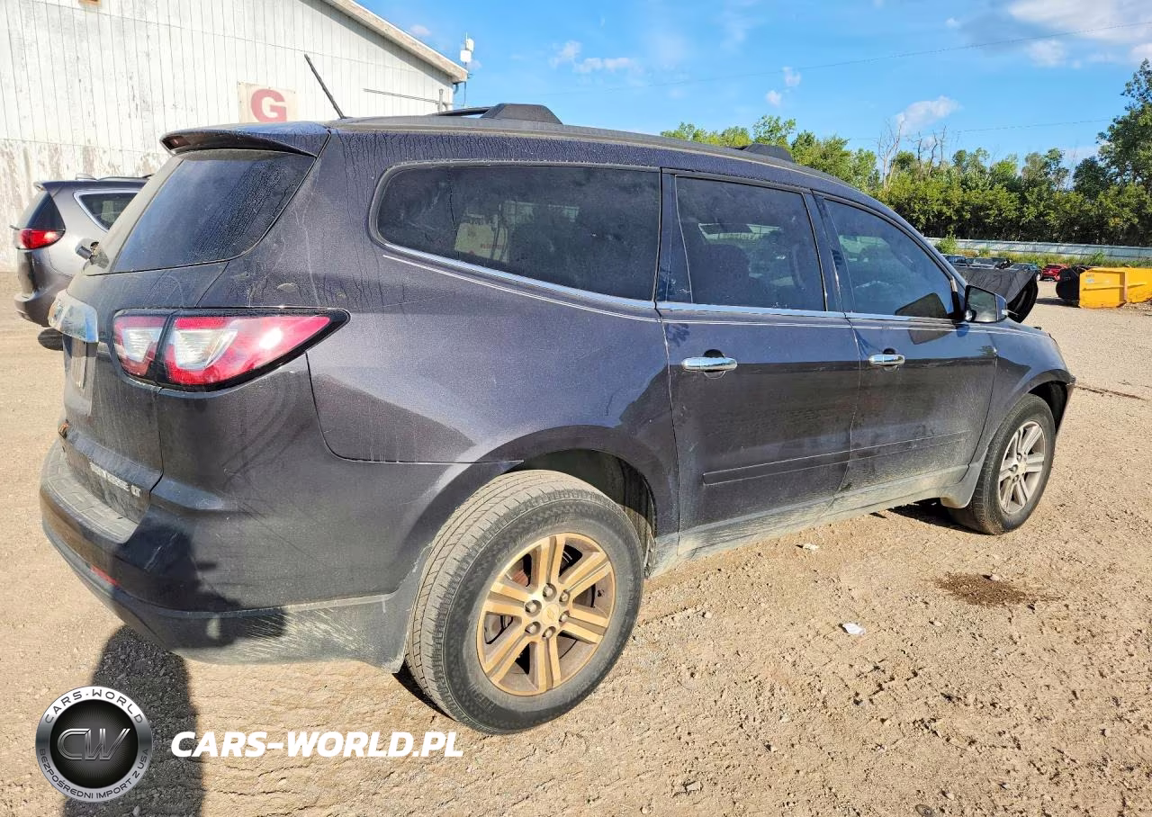 2015 Chevrolet Traverse Lt VIN:1GNKRHKDXFJ118399 - 3