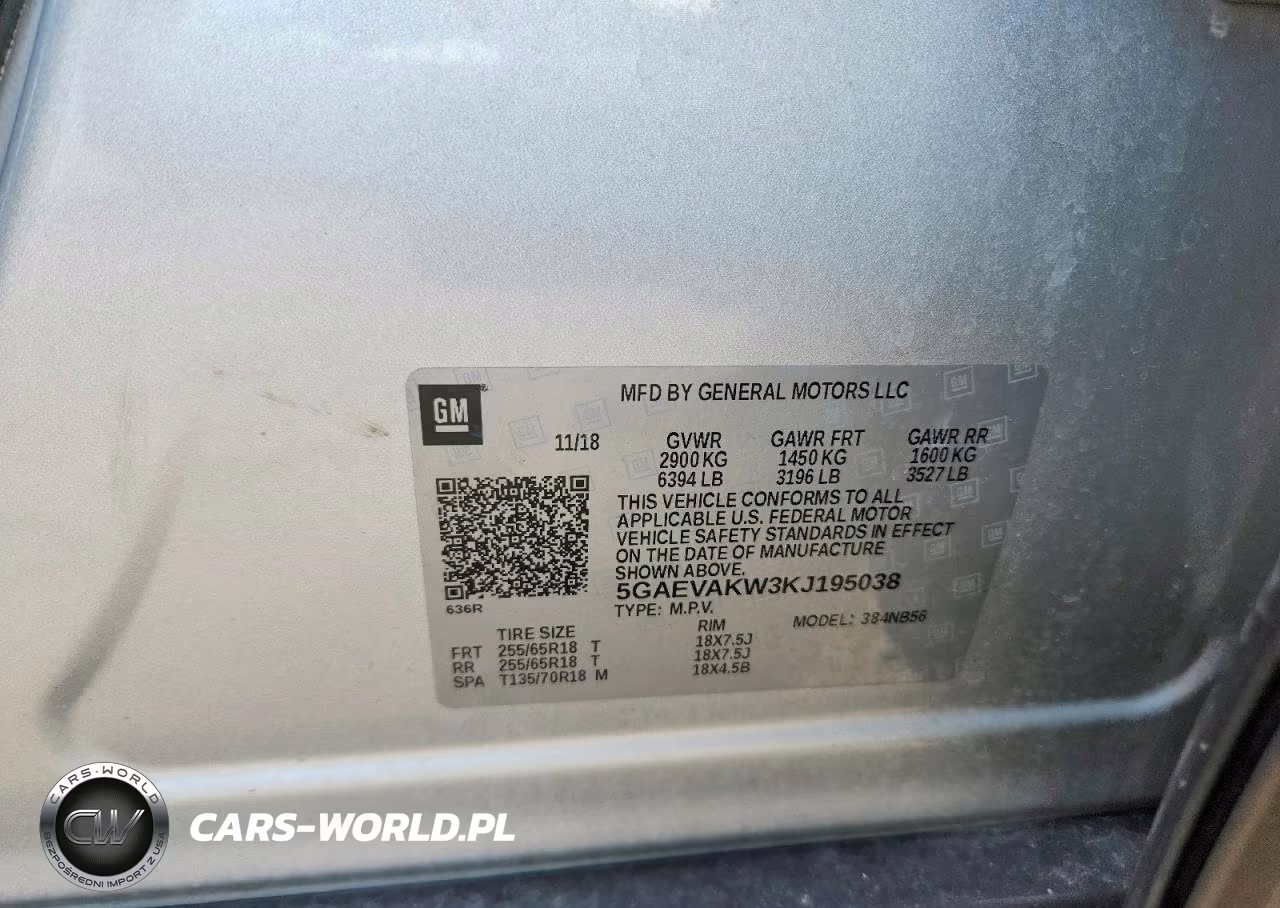 2019 Buick Enclave Essence VIN:5GAEVAKW3KJ195038 - 13