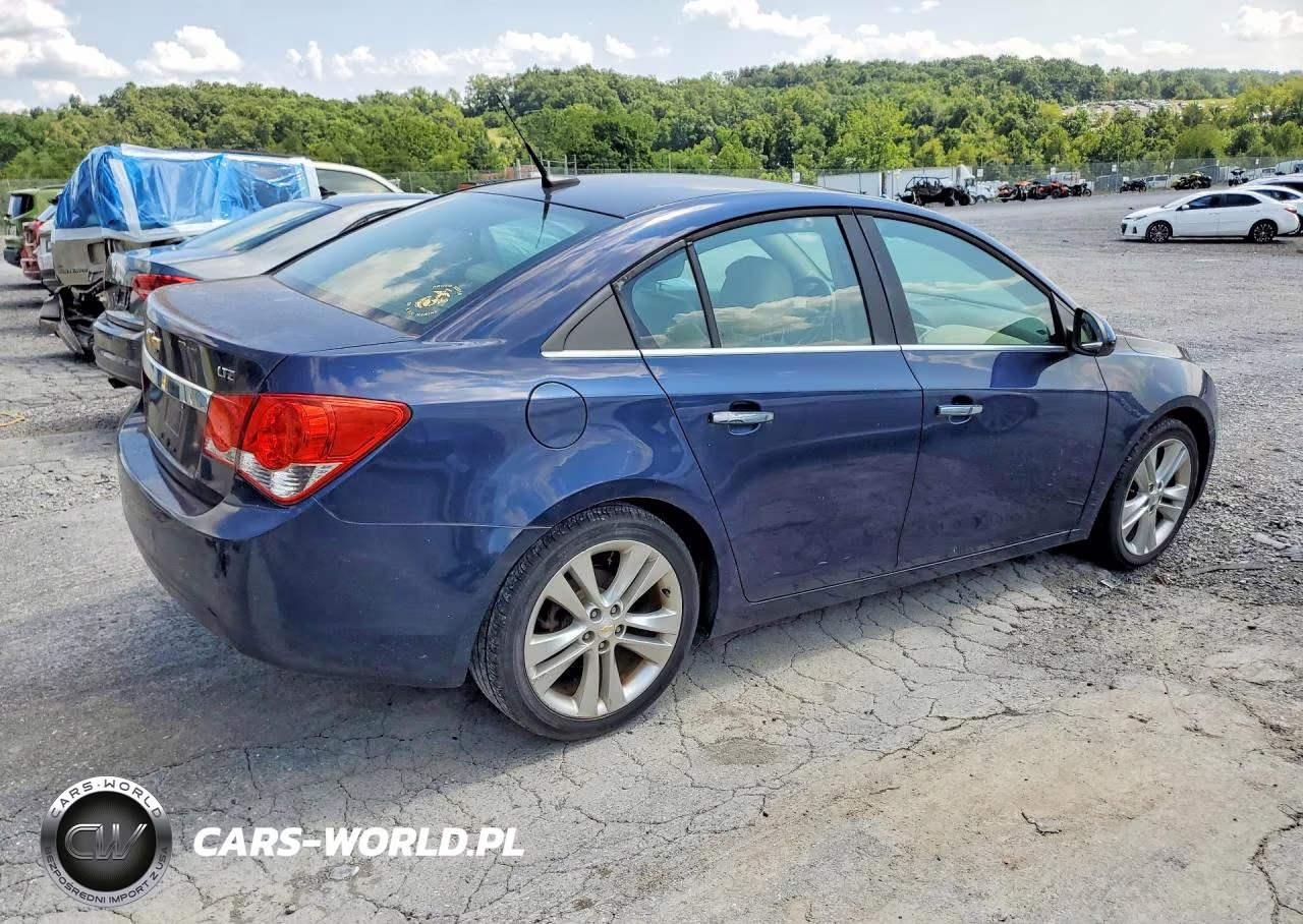 2011 Chevrolet Cruze Ltz VIN:1G1PH5S94B7182496 - 3