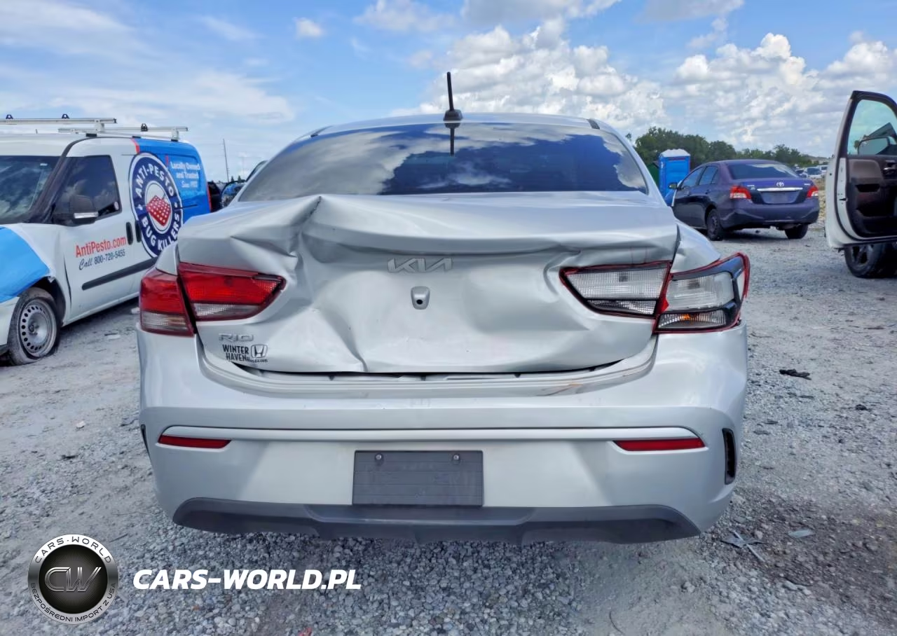 2022 Kia Rio Lx VIN:3KPA24AD3NE458914 - 6