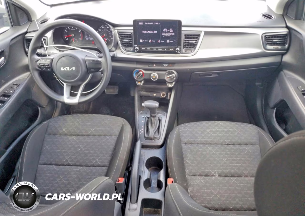 2022 Kia Rio Lx VIN:3KPA24AD3NE458914 - 8