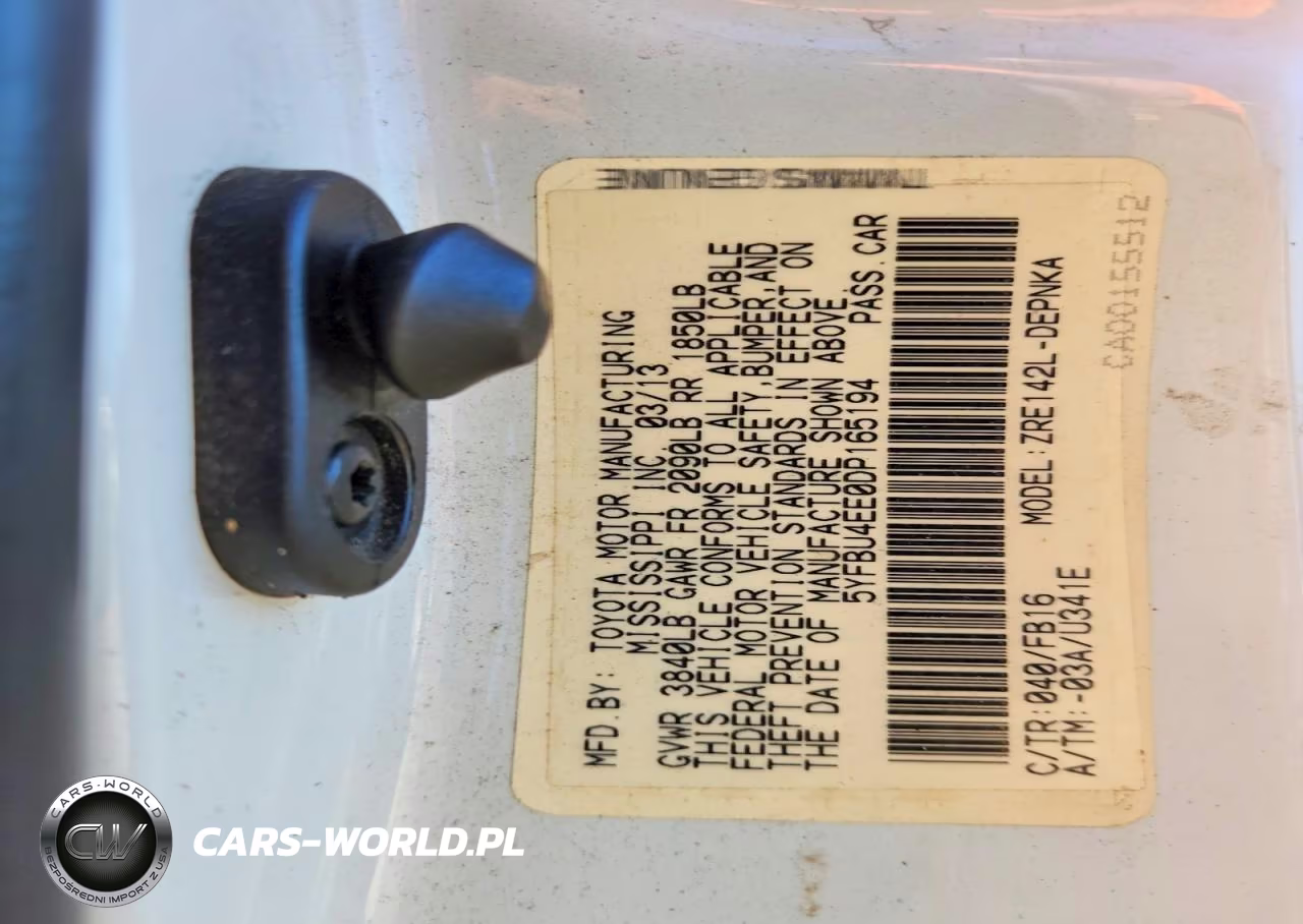 2013 Toyota Corolla Le VIN:5YFBU4EE0DP165194 - 13