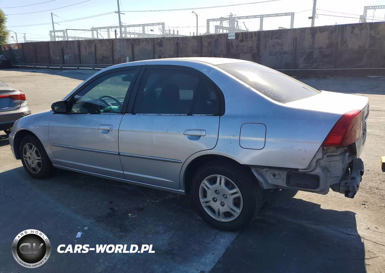 2002 Honda Civic Lx VIN:2HGES16612H584345 - 2