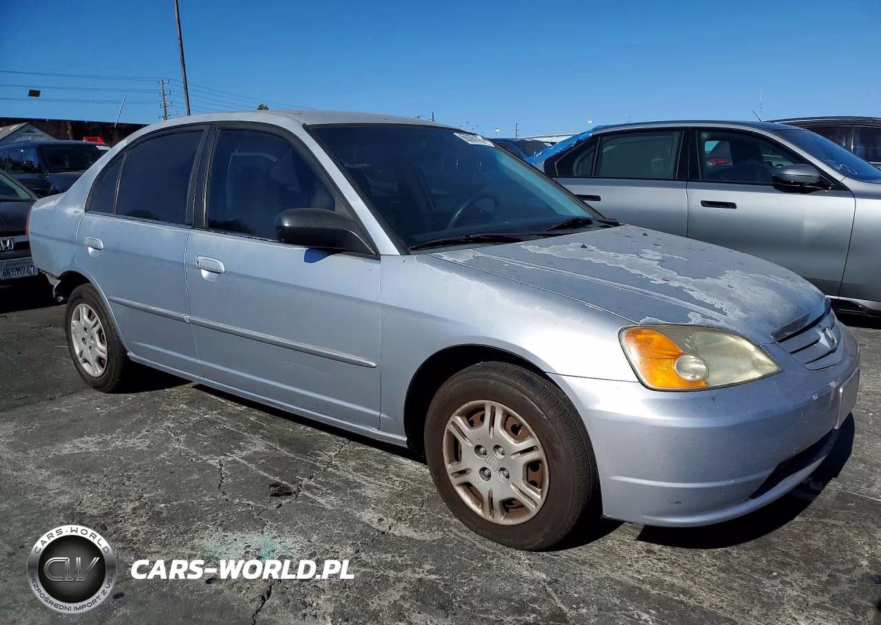 2002 Honda Civic Lx VIN:2HGES16612H584345 - 4