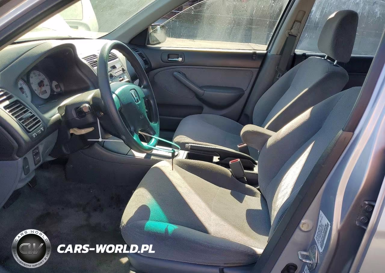 2002 Honda Civic Lx VIN:2HGES16612H584345 - 7