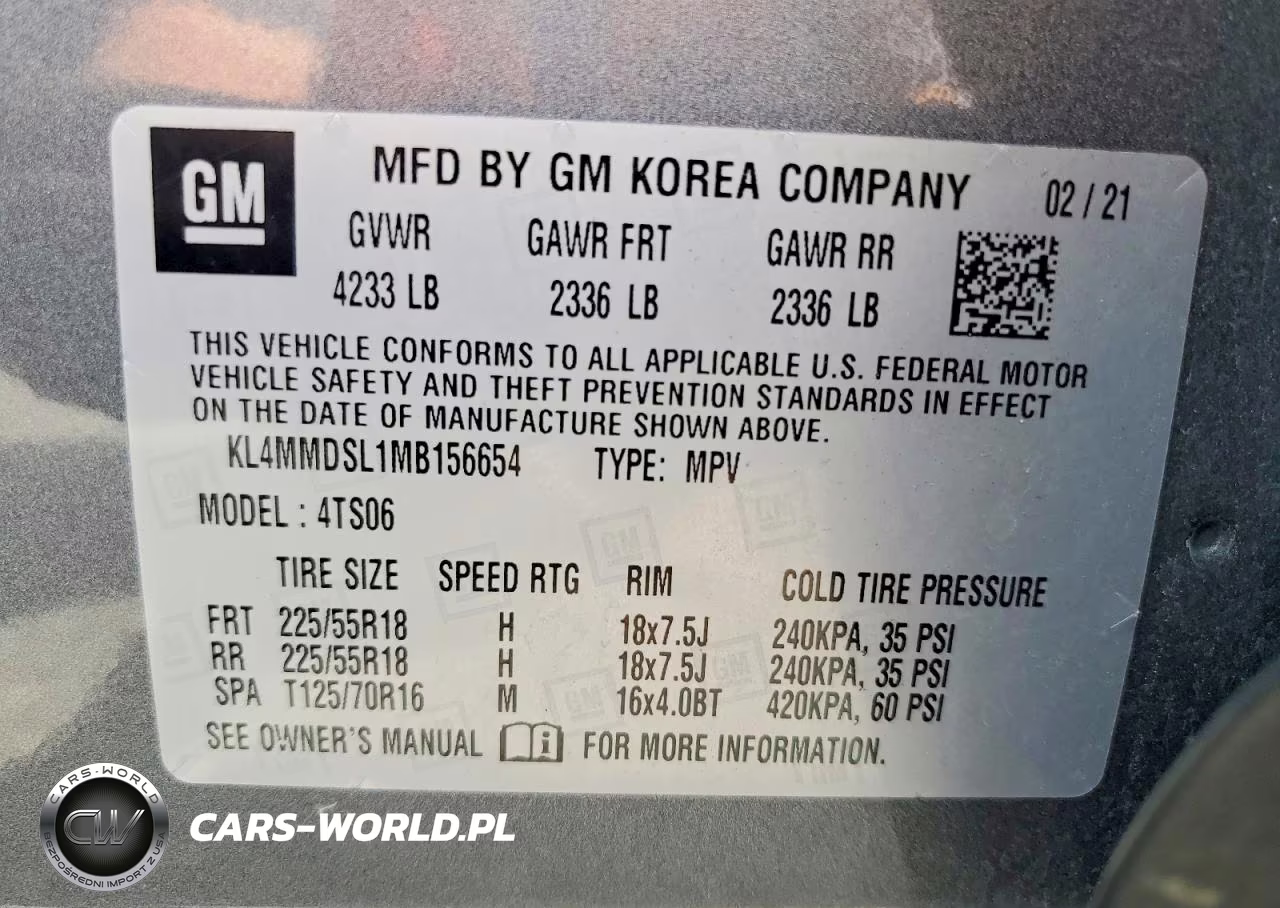 2021 Buick Encore Gx Select VIN:KL4MMDSL1MB156654 - 13