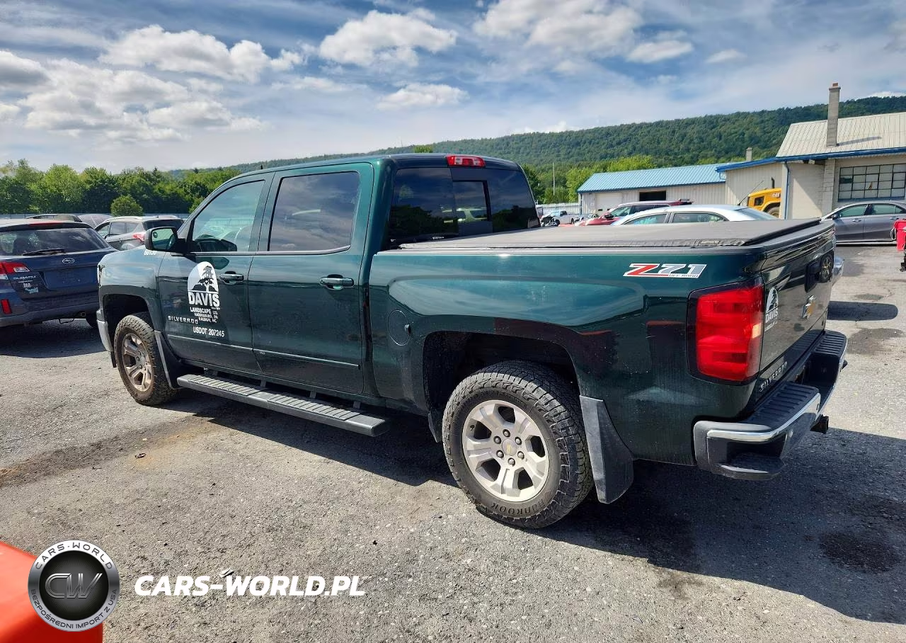 2015 Chevrolet Silverado K1500 Lt VIN:3GCUKREC3FG393449 - 2