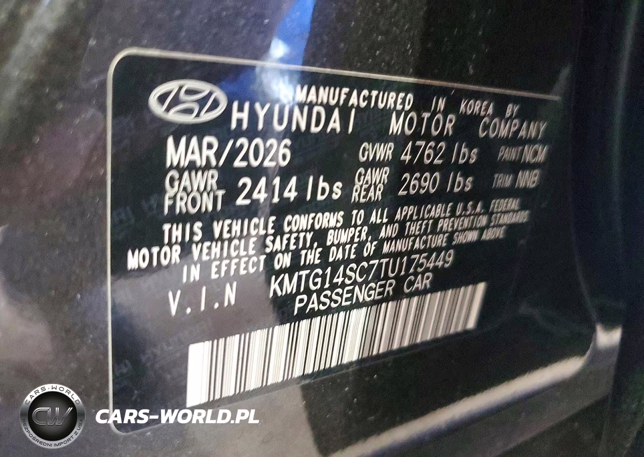 2026 Genesis G70 2.5T Standard VIN:KMTG14SC7TU175449 - 13