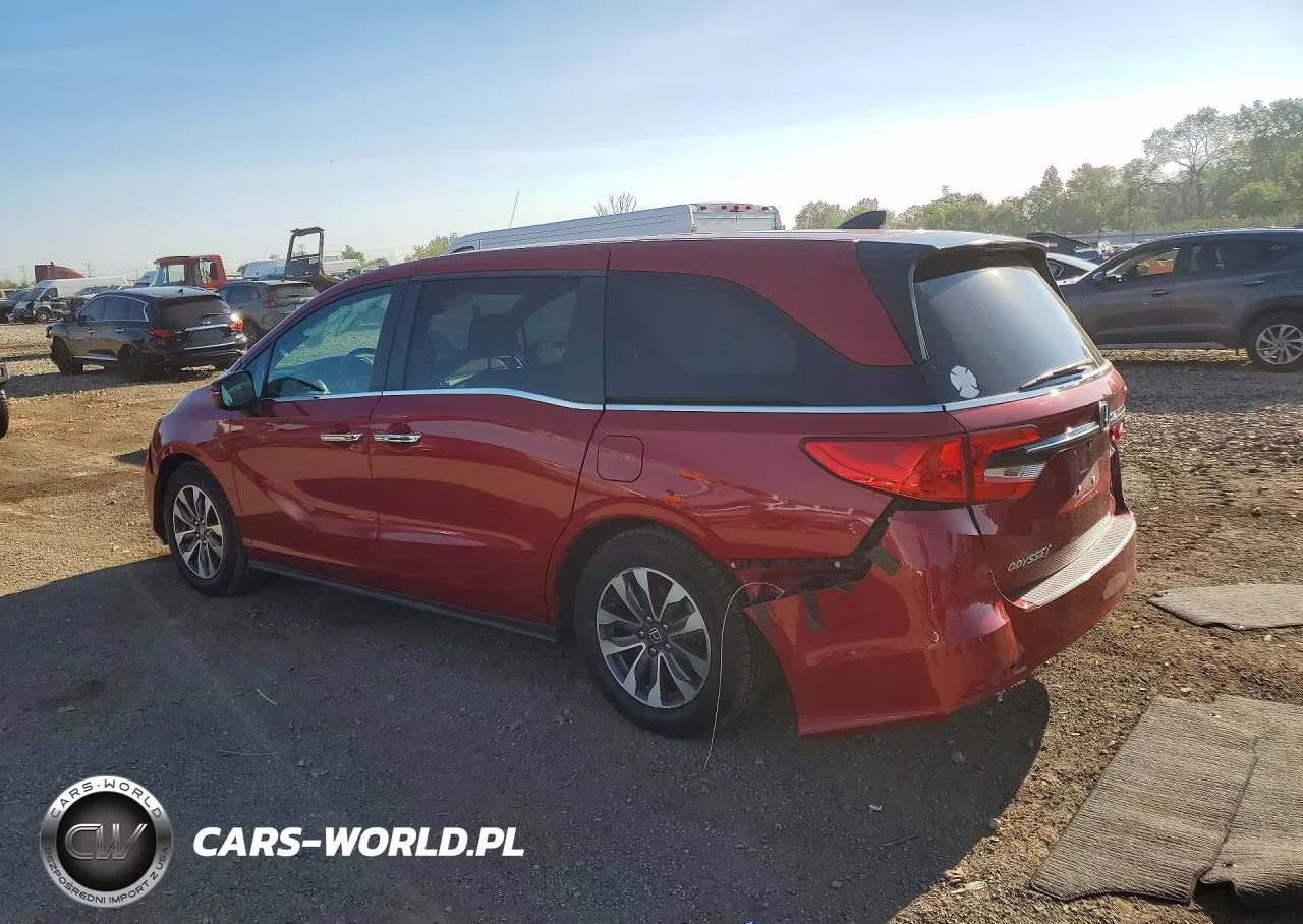 2021 Honda Odyssey Exl VIN:5FNRL6H74MB041810 - 2