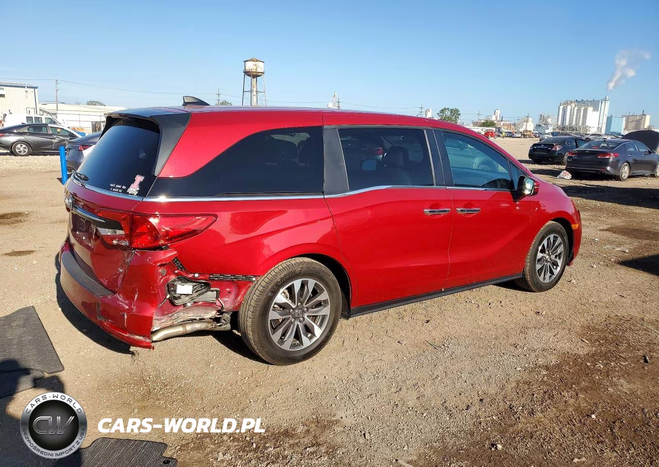 2021 Honda Odyssey Exl VIN:5FNRL6H74MB041810 - 3