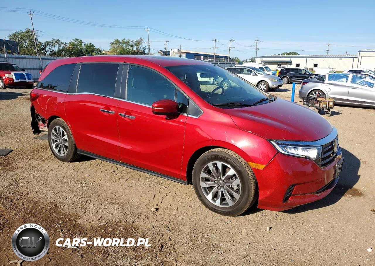 2021 Honda Odyssey Exl VIN:5FNRL6H74MB041810 - 4