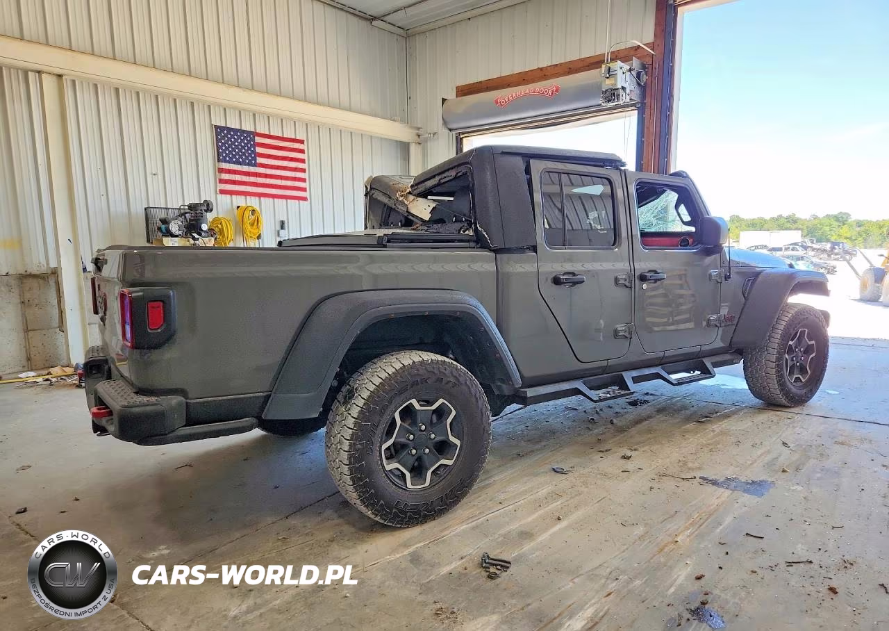 2021 Jeep Gladiator Rubicon VIN:1C6JJTBG4ML608421 - 3